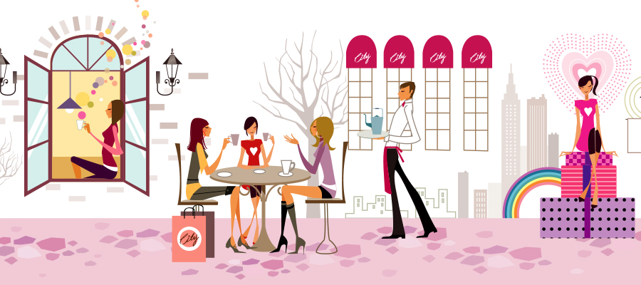 Woman’s Lifestyle Illustrations